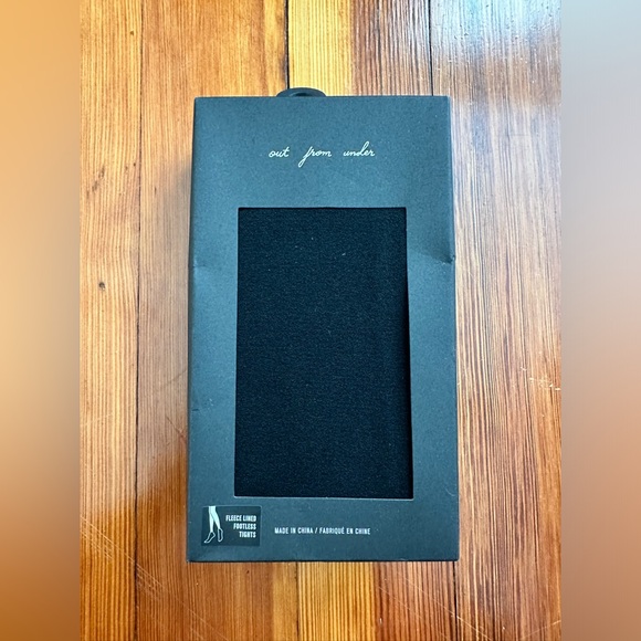 NEW Urban Outfitters Fleece Lined Footless Tights - Picture 1 of 4